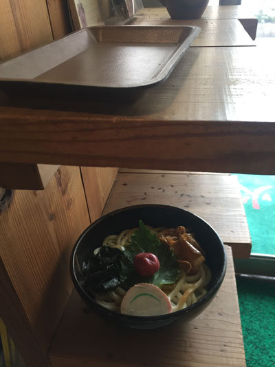 西明石 手打ちうどん 万渡火 サンプルうどん