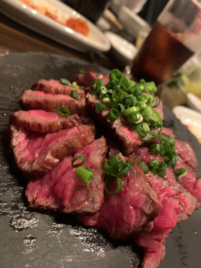 三ノ宮 ホルモン 丸貴屋 ローストビーフ