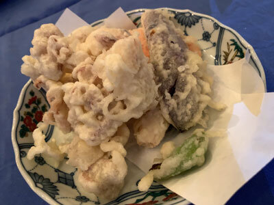高砂 居酒屋 参虎 天ぷら