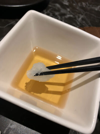姫路 創作料理 夢番地 天ぷら 大根おろし
