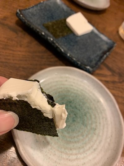 大阪 大衆酒場 はせ川 海苔チーズ