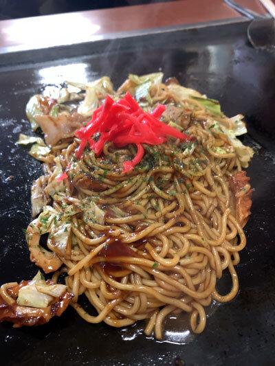 網干 お好み焼き スマイル 焼きそば
