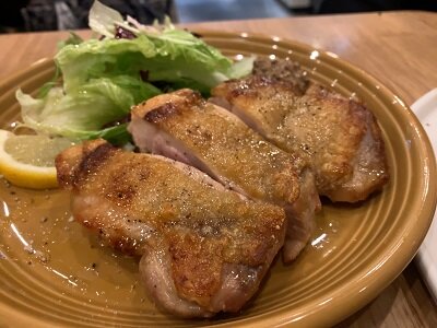 姫路　イタリアン　グラッツェ　チキンステーキ