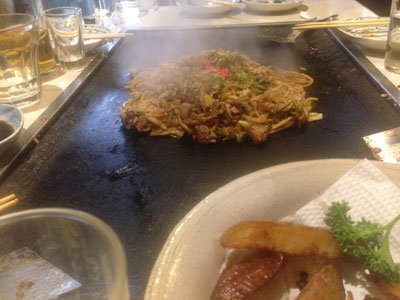 淡路 由良 鉄板焼き ほたる 焼そば