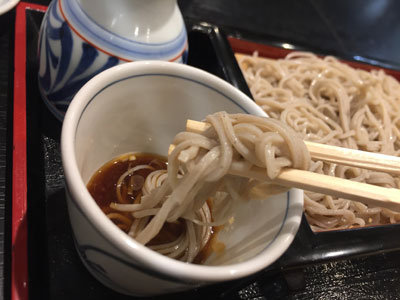 姫路 石挽きそば 御座候 ざる蕎麦 冷