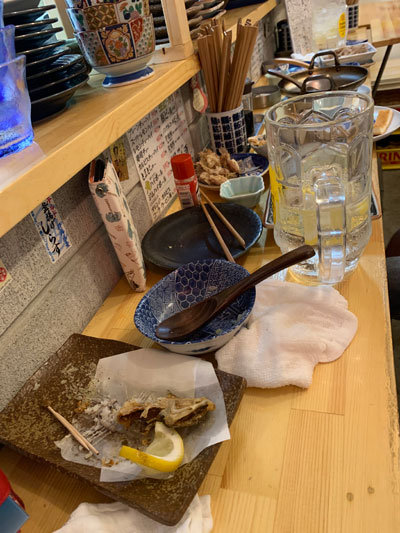 姫路　立呑み　魚屋　宴会