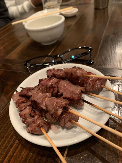 三ノ宮 ホルモン 丸貴屋 メガネ