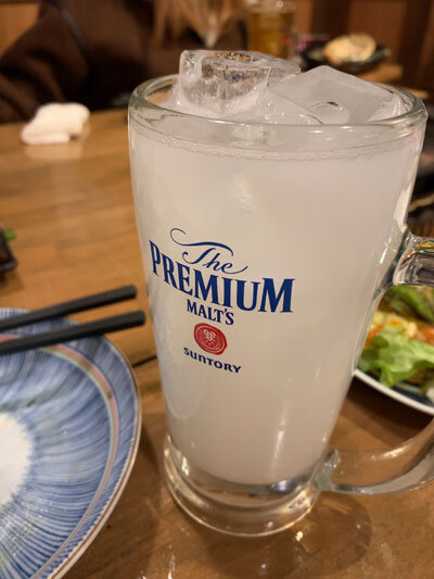 姫路 のれん街 浜焼き 寿司 ○上水産 チューハイ