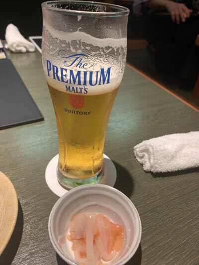 姫路　魚町　土佐料理　よさこい　生ビール