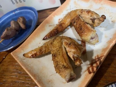姫路 焼き鳥 元輔 手羽先