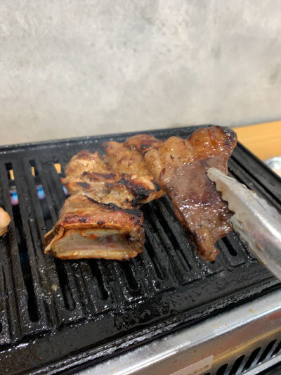 姫路 肉家まるまさ 焼肉ランチ ハツ