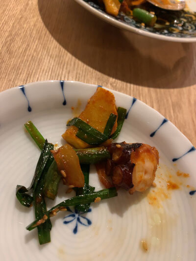 加古川 小料理酒房 みやもと タコ炒め