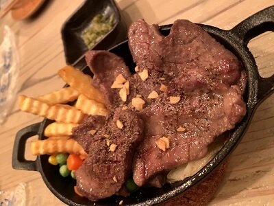 姫路 居酒屋 BOOZE ステーキ