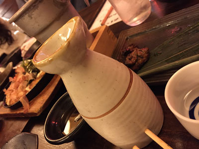 神戸 三ノ宮 居酒屋 味兵衛 熱燗