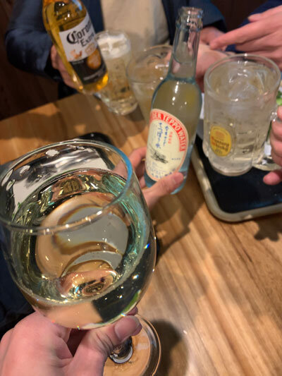 有馬温泉 夜バル 乾杯