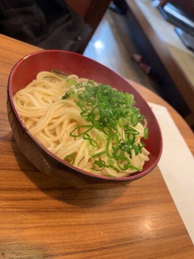 久留米ラーメン　来福軒　替え玉