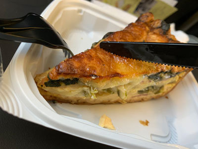 大阪 伊丹空港 DEAN&DELUCA カフェ キッシュ