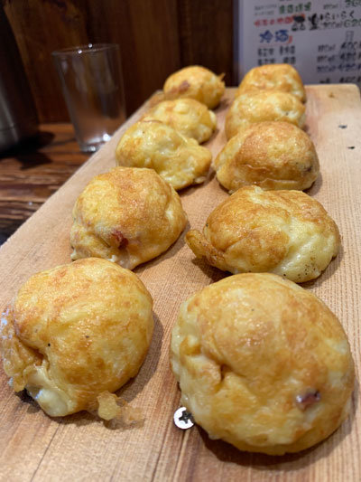 明石 お好み焼き 道場 玉子焼き