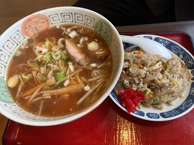 瀬戸内 中華 祇園飯店 ラーメンセット
