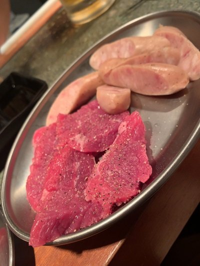 姫路 焼き鳥 億鳥 ラム ソーセージ