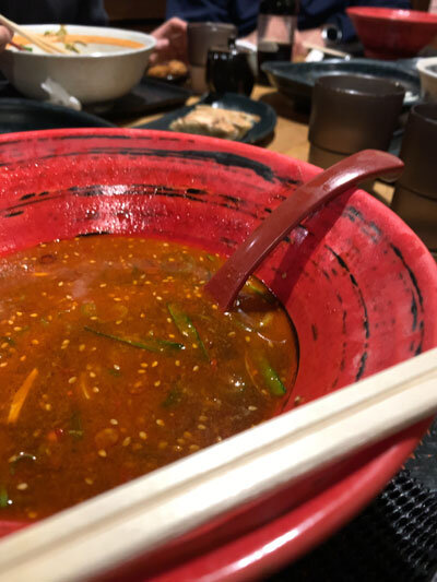 姫路　ラーメン八角　バリ辛　バリバリ　餃子