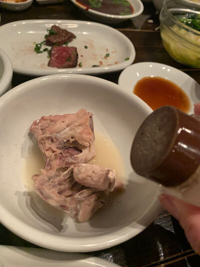 三ノ宮 ホルモン 丸貴屋 タッカンマリ 鶏