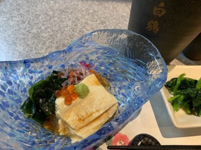 姫路 割烹 旨い庵 刺身湯葉