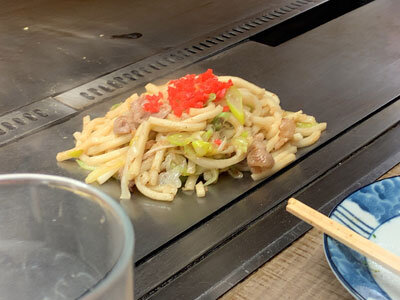 姫路　お好み焼き　きゃべつ　岩津ねぎうどん