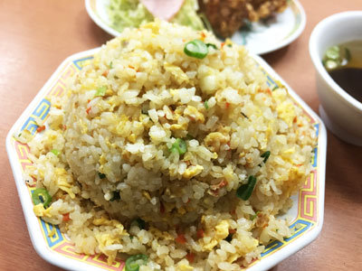 尼崎 立花 中華 山水飯店 炒飯