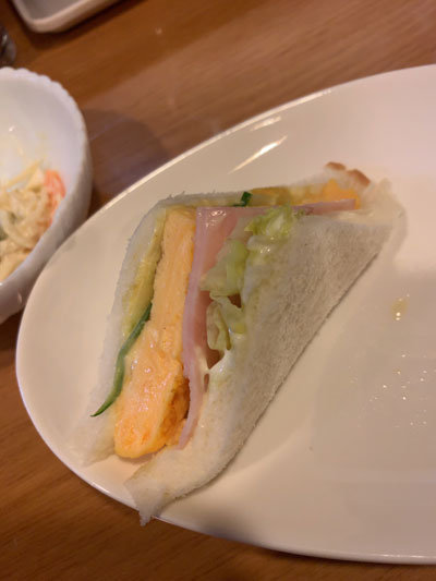 姫路 立ち呑み処 一休 サンドウィッチ