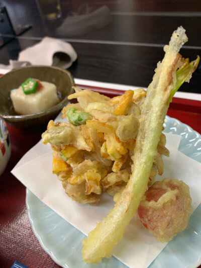 姫路 手打ち蕎麦 梅麟館 蕎麦ランチ 天ぷら