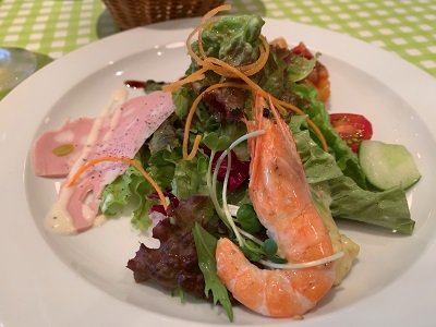 大阪 阿倍野 クッチーナ ベッリーノ サラダ