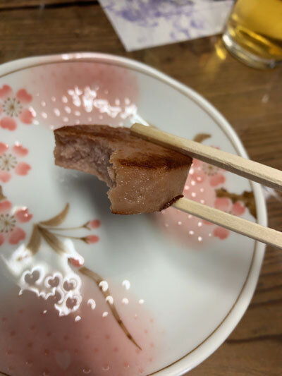西明石 立呑み 地酒 ビッグソーセージ