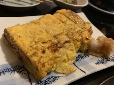 姫路　焼き鳥　停主　出汁巻き