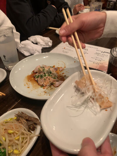 三ノ宮 ホルモン 丸貴屋 取り分け