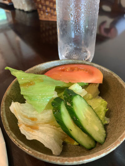 姫路 とんかつ・ステーキ 四季 サラダ