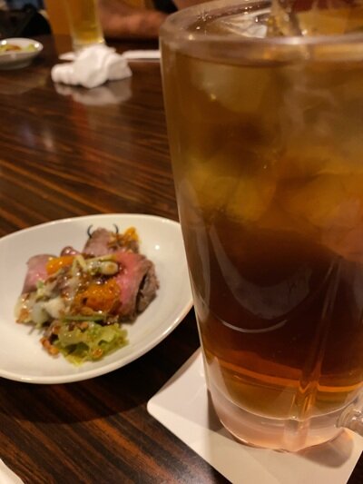 姫路 牛タン たかを 麦焼酎