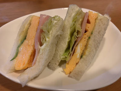 姫路 立ち呑み処 一休 サンドウィッチ