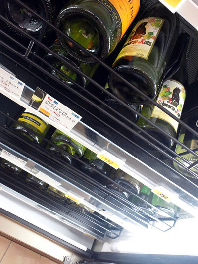 コンビニ 買い出し ワイン