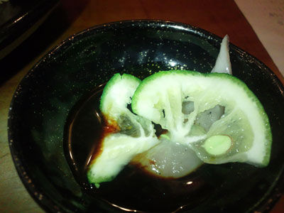 博多 駅前 海鮮居酒屋 香家 かぼす醤油