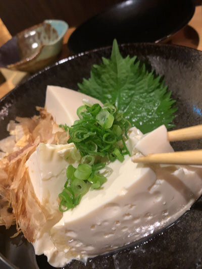 姫路　おみぞ筋　和食　遊膳　自家製　冷奴　