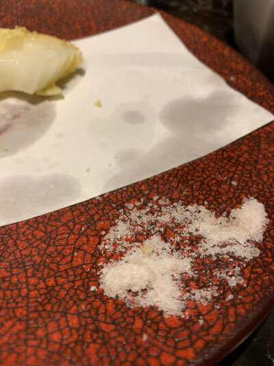 姫路 創作料理 夢番地 天ぷら 塩