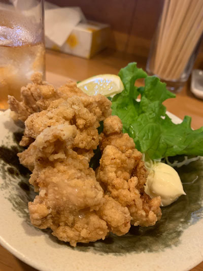 姫路 立ち呑み処 一休 から揚げ