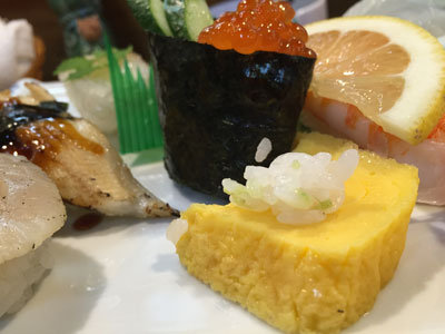 姫路 広畑 太閤寿し にぎり 玉子