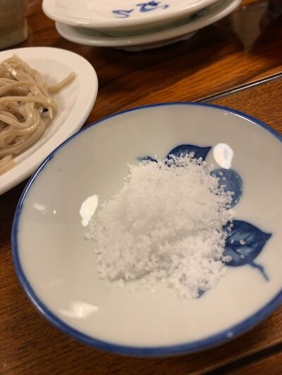 出石 そば よしむら 皿そば 塩