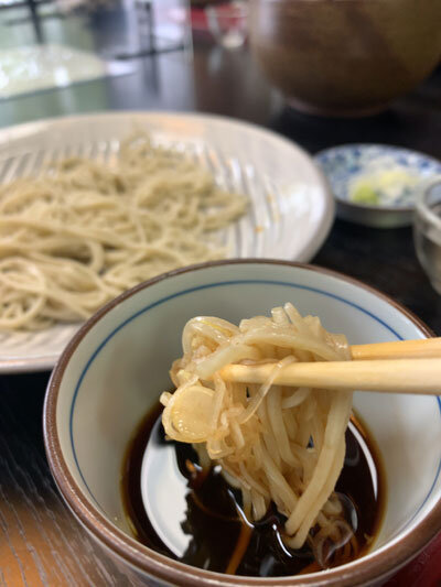 姫路 梅麟館 蕎麦 汁