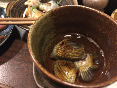 姫路　魚匠・焼匠　だんはん　フグひれ酒