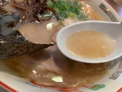 久留米　来福軒　とんこつラーメン