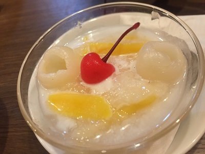 大阪 タイ料理 クンテープ デザート