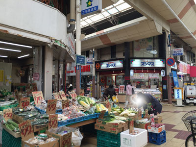 尼崎　立花商店街　八百屋